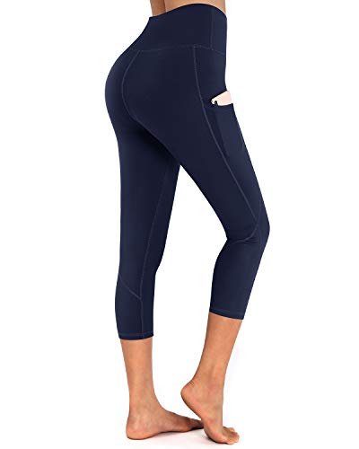 OUGES Womens High Waist Yoga Pants with Pockets Workout Running Gym Le –  Style Heist