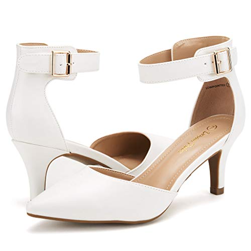 Floral Low Heel Ankle Strap Shoes â Style Heist