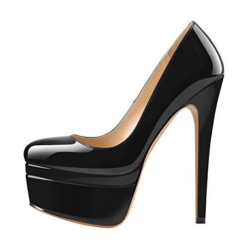 High Heel Stiletto Pumps With Closed Toe Slip-On – Style Heist