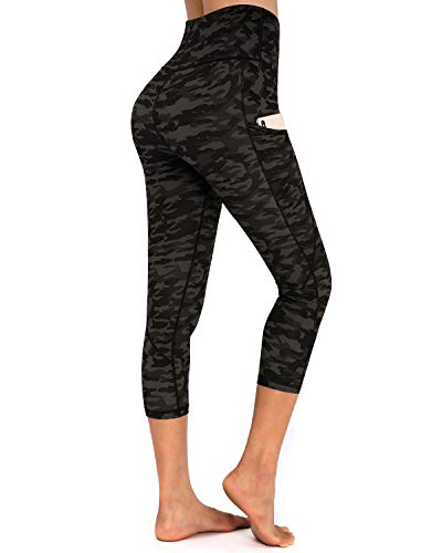 OUGES Womens High Waist Yoga Pants with Pockets Workout Running Gym Le –  Style Heist