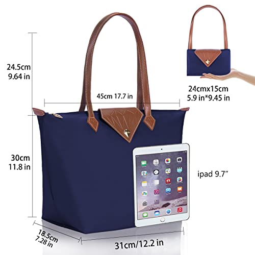 OHORTEB Large Tote Bag For Women | Reusable Shoulder Bag For Office, Shopping, Travel - View #3