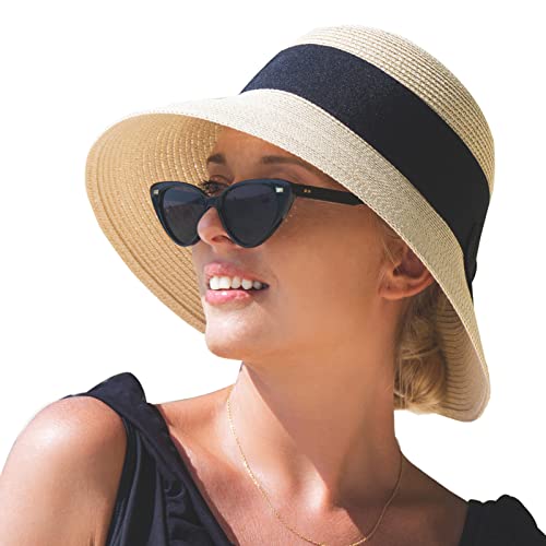 Straw Hat For Women Sun Hat Crushable Summer Hats For Women Beach