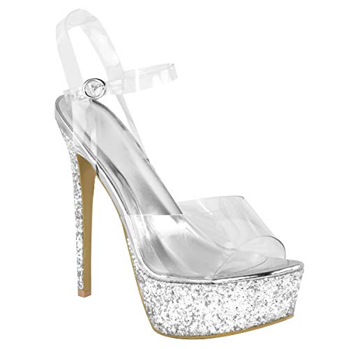 Perspex Pumps Classy Clear High Heel Stiletto Perspex Pumps Court Shoes - Style Heist ...