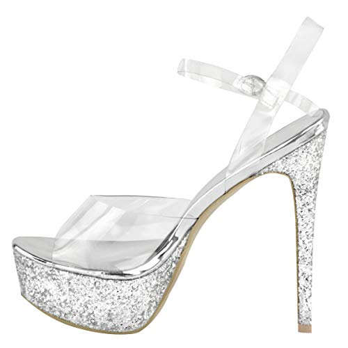 Perspex Pumps Classy Clear High Heel Stiletto Perspex Pumps Court Shoes - Style Heist ...