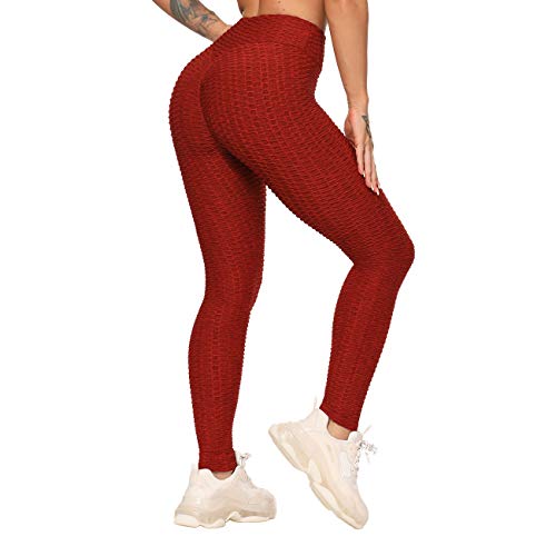 FITTOO Women Sexy High Waist Butt Scrunch Push Up Leggings – Style