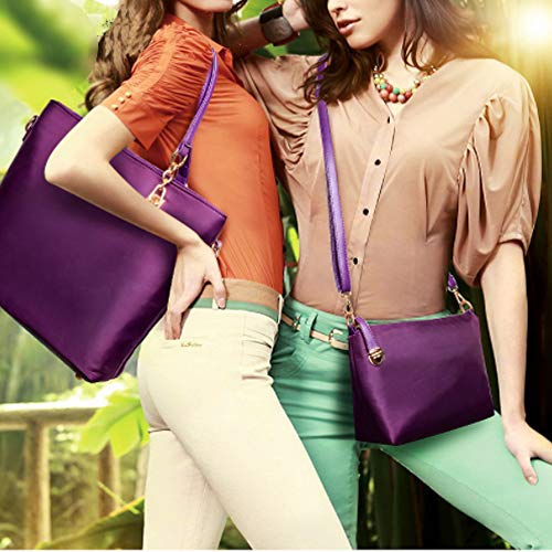  FiveloveTwo Women 6 PCS Handbag Set Hobo Clutch Top Handle  Totes Satchels Crossbody Bag Purse Large Bag+Tote+Shoulder Bag+Wallet+Key  Holder : Clothing, Shoes & Jewelry