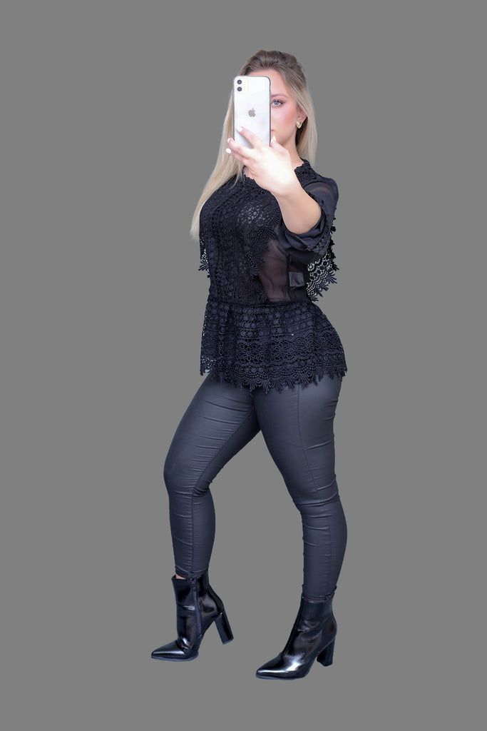 Vivien Black Lace Bodycon Dress – Style Heist